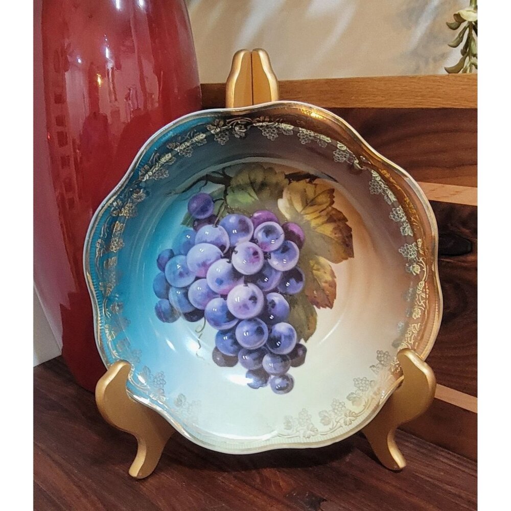 Antique 1880's Z.S. & Co. "Mignon" Porcelain Serving Bowl